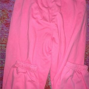 Bright Pink Jogger Pants